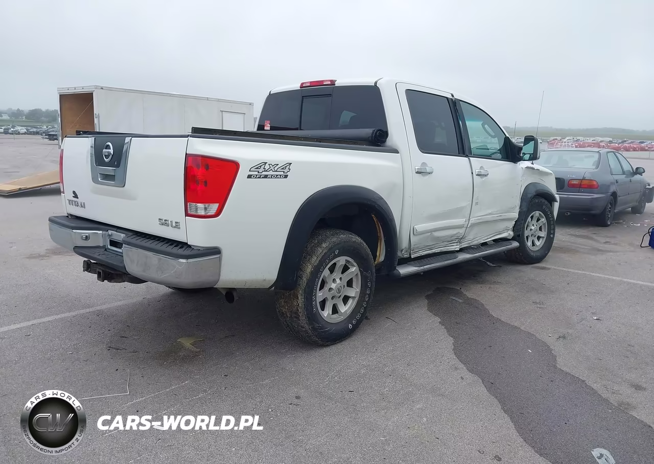 2004 Nissan Titan Le VIN:1N6AA07BX4N572305 - 4