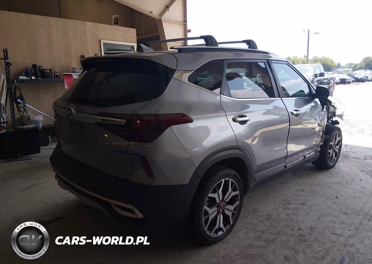 2021 Kia Seltos Sx Turbo VIN:KNDETCA28M7158243 - 4