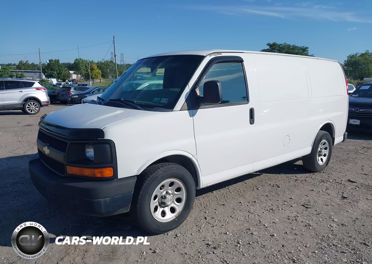 2011 Chevrolet Express 1500 Work Van VIN:1GCSGAF40B1123623 - 2