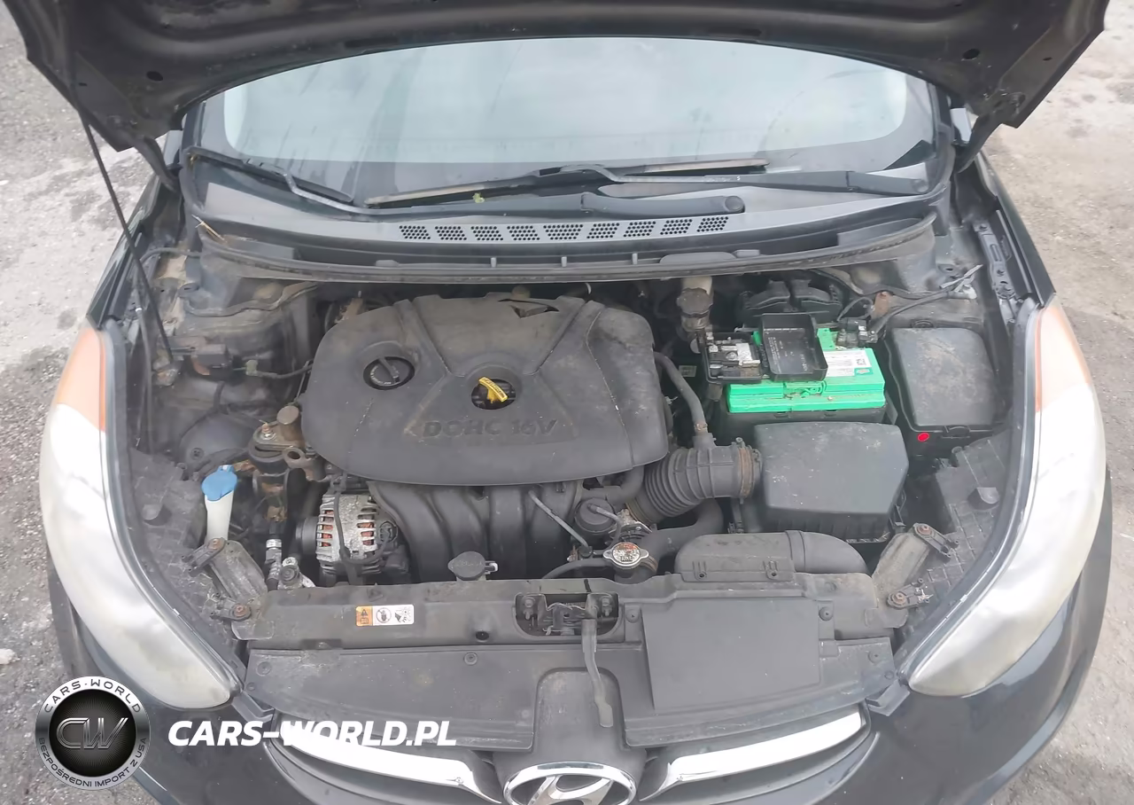 2013 Hyundai Elantra Limited VIN:5NPDH4AE2DH396145 - 10