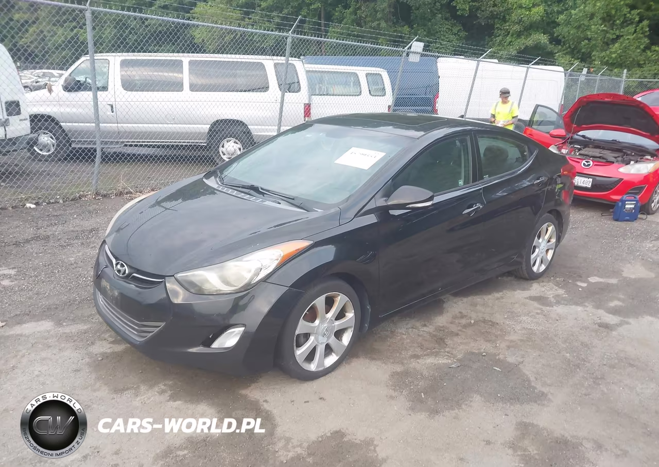 2013 Hyundai Elantra Limited VIN:5NPDH4AE2DH396145 - 2