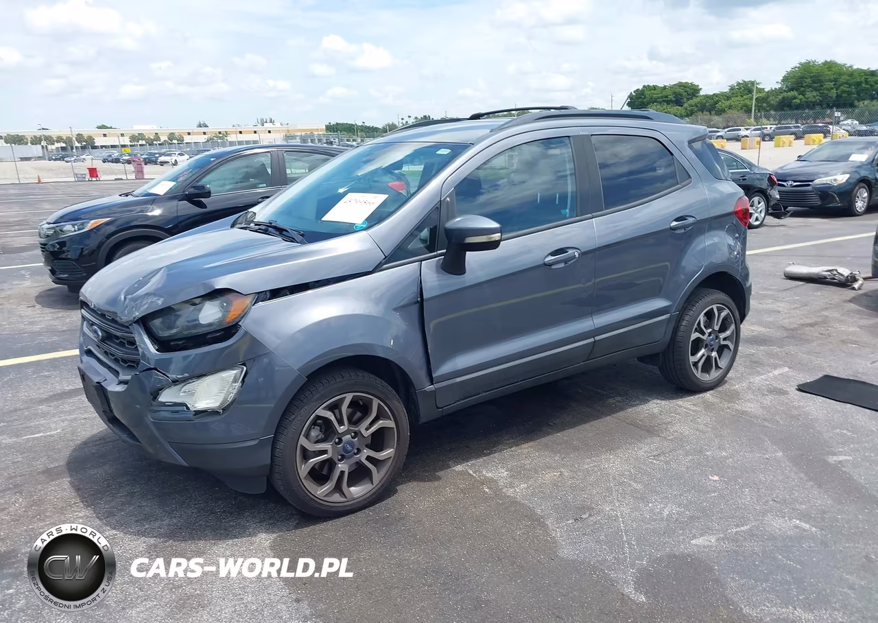 2018 Ford Ecosport Ses VIN:MAJ6P1CL9JC216890 - 2