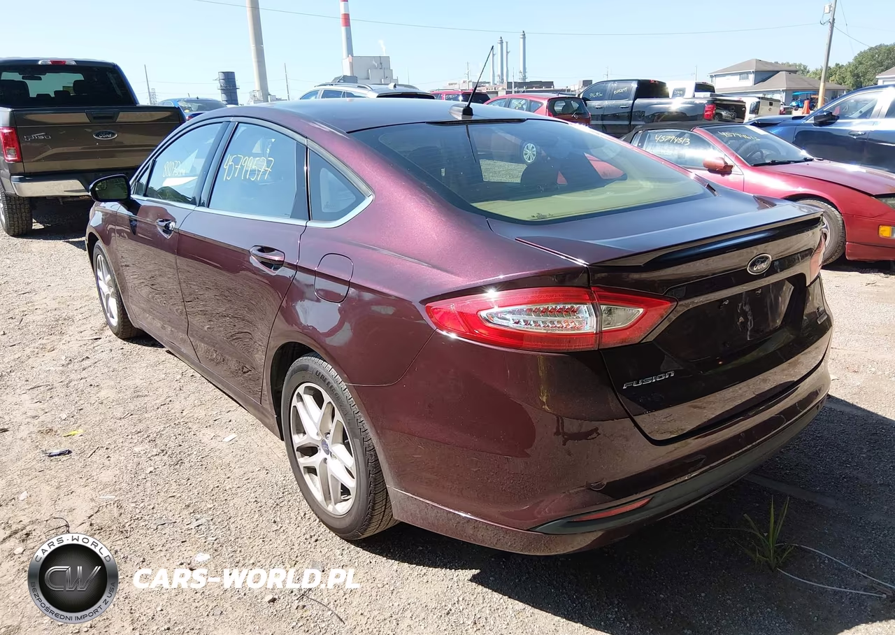 2013 Ford Fusion Se VIN:3FA6P0HR4DR205891 - 3