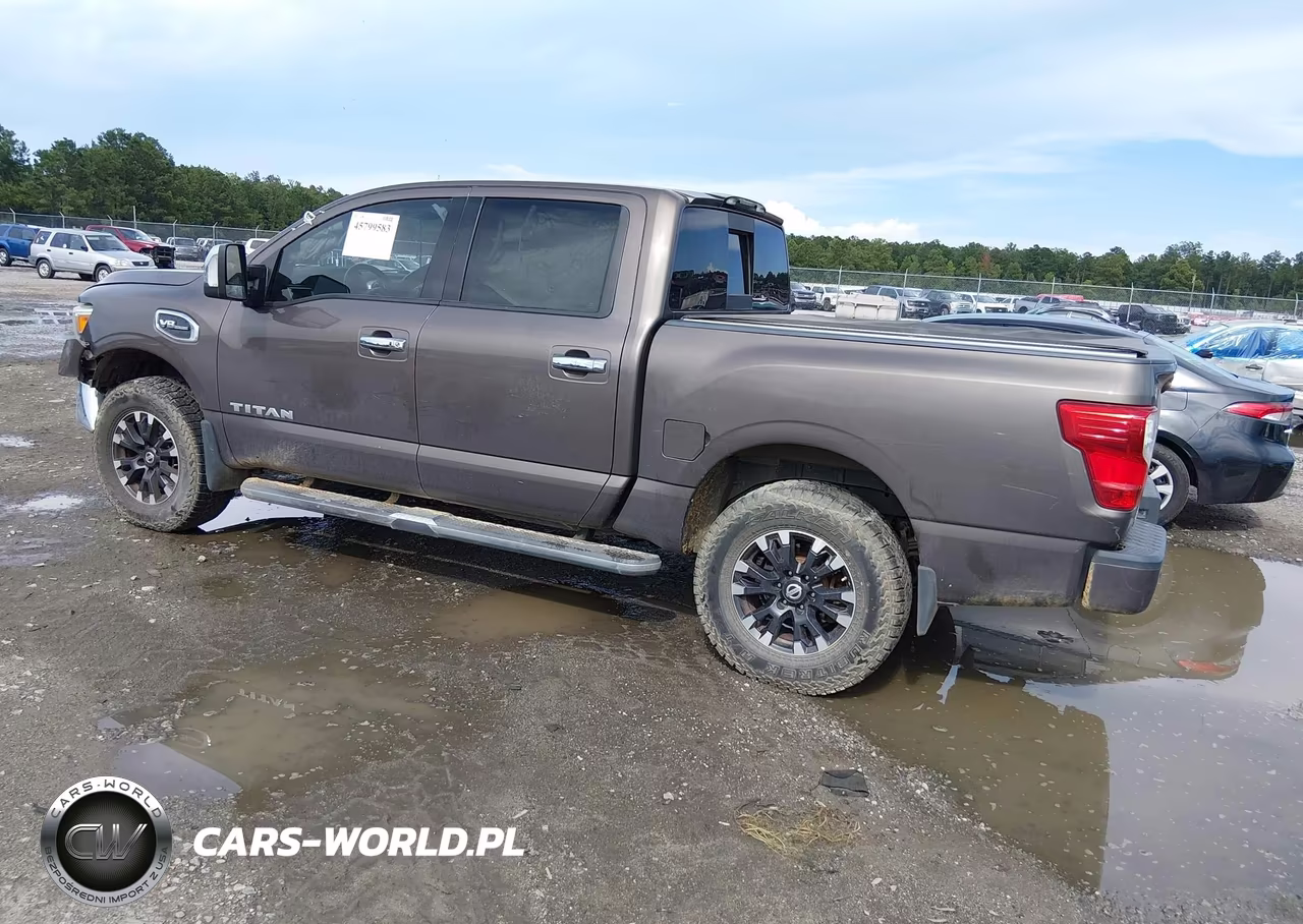2017 Nissan Titan Sl VIN:1N6AA1E54HN510617 - 3