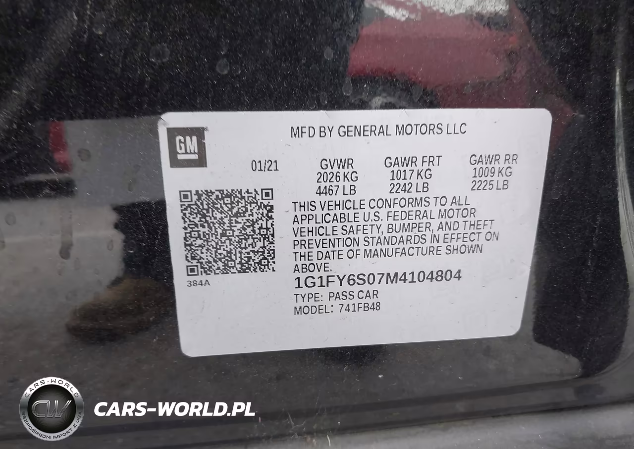 2021 Chevrolet Bolt Ev Fwd Lt VIN:1G1FY6S07M4104804 - 9