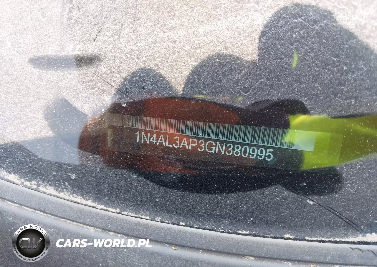 2016 Nissan Altima 2.5 S VIN:1N4AL3AP3GN380995 - 9