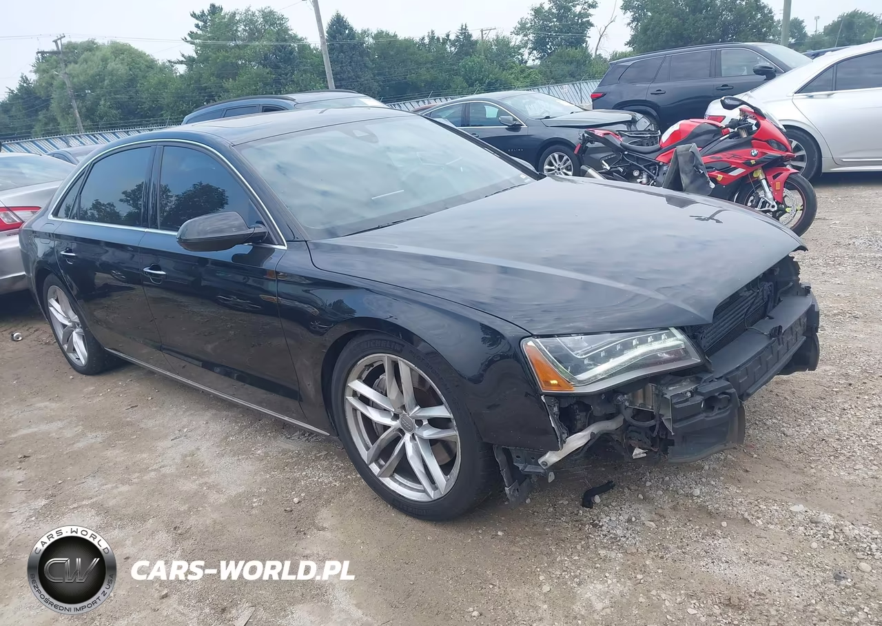 2013 Audi A8 L 4.0T VIN:WAUR2AFDXDN030937 - 1