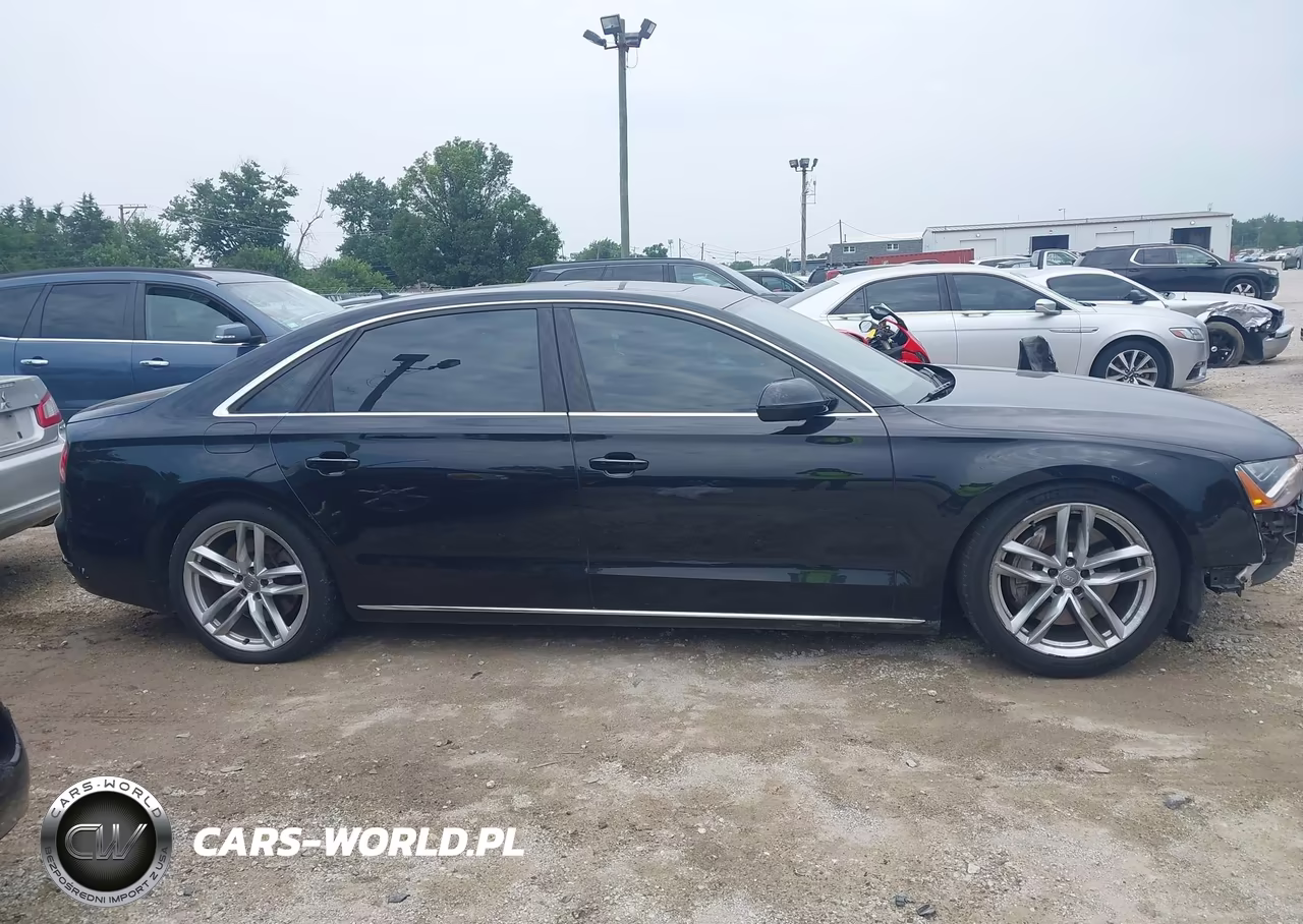2013 Audi A8 L 4.0T VIN:WAUR2AFDXDN030937 - 14