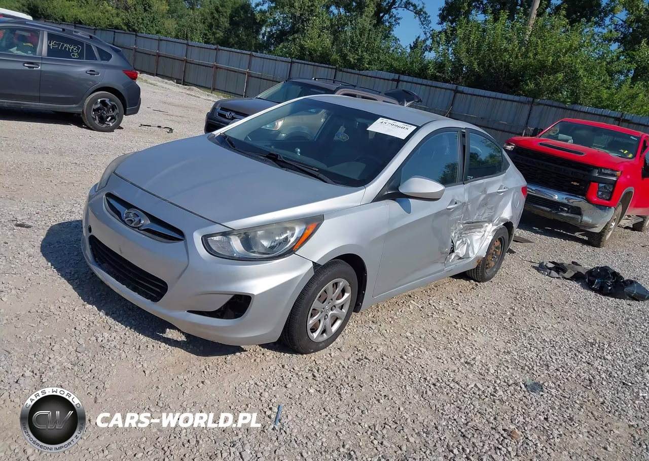 2014 Hyundai Accent Gls VIN:KMHCT4AE9EU696360 - 2