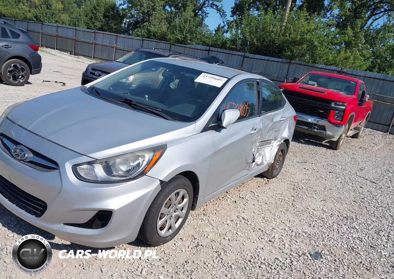 2014 Hyundai Accent Gls VIN:KMHCT4AE9EU696360 - 6