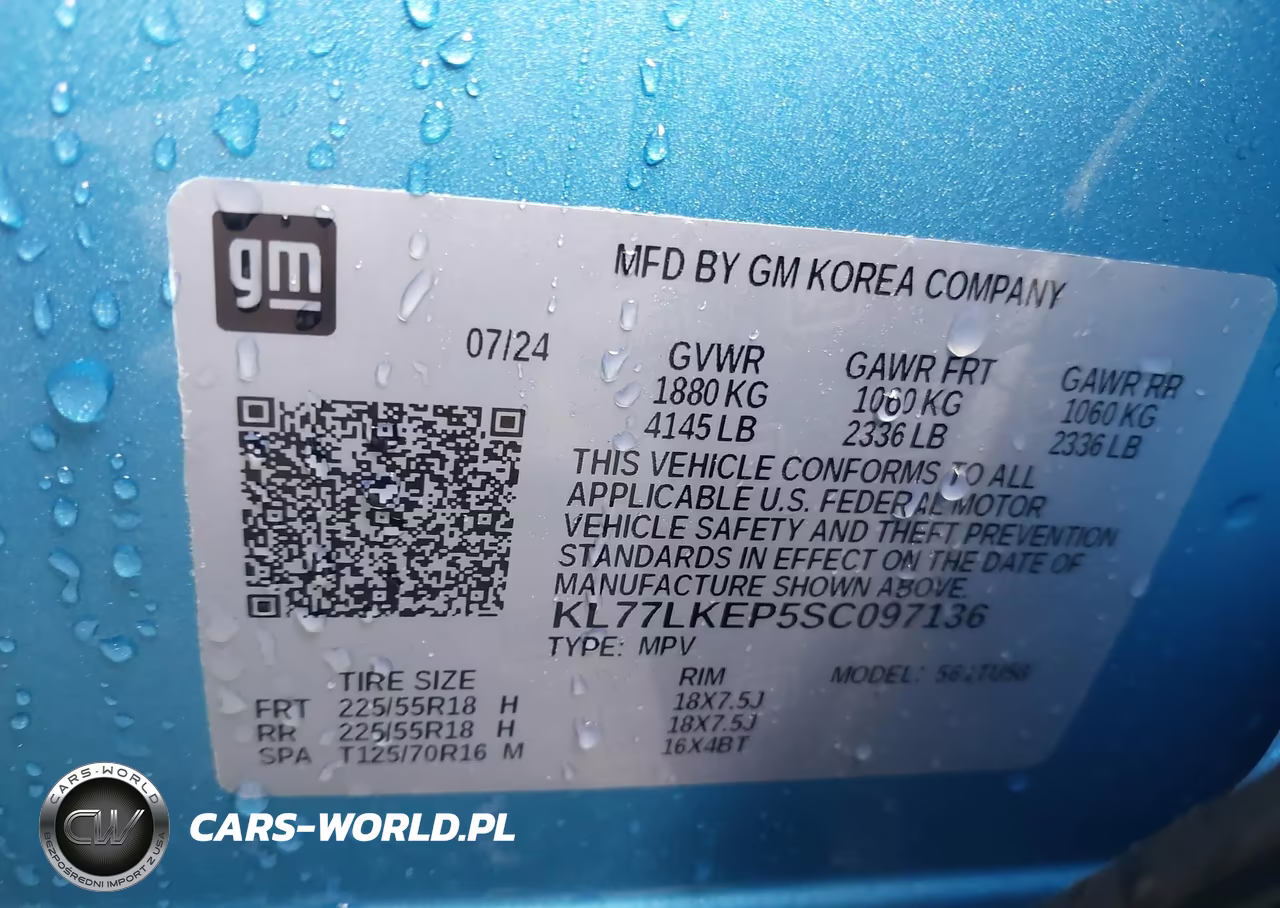 2025 Chevrolet Trax Fwd Activ VIN:KL77LKEP5SC097136 - 9