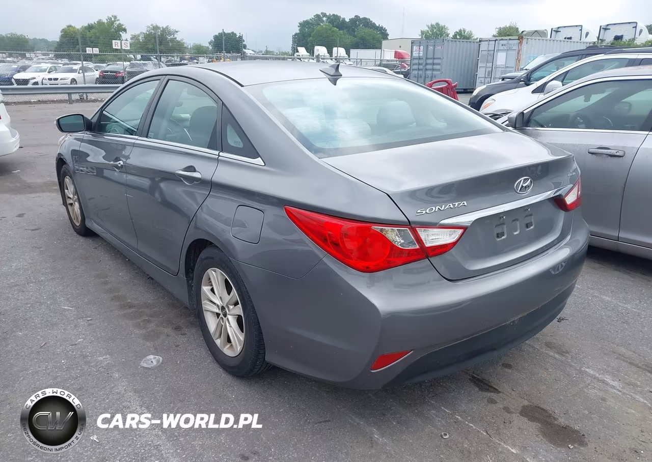 2014 Hyundai Sonata Gls VIN:5NPEB4AC8EH874770 - 3