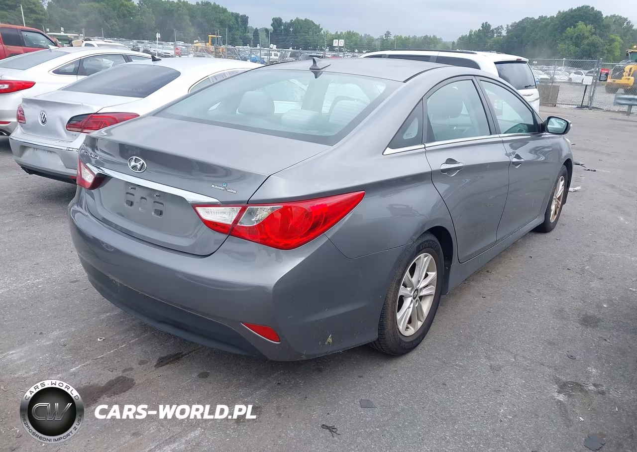 2014 Hyundai Sonata Gls VIN:5NPEB4AC8EH874770 - 4
