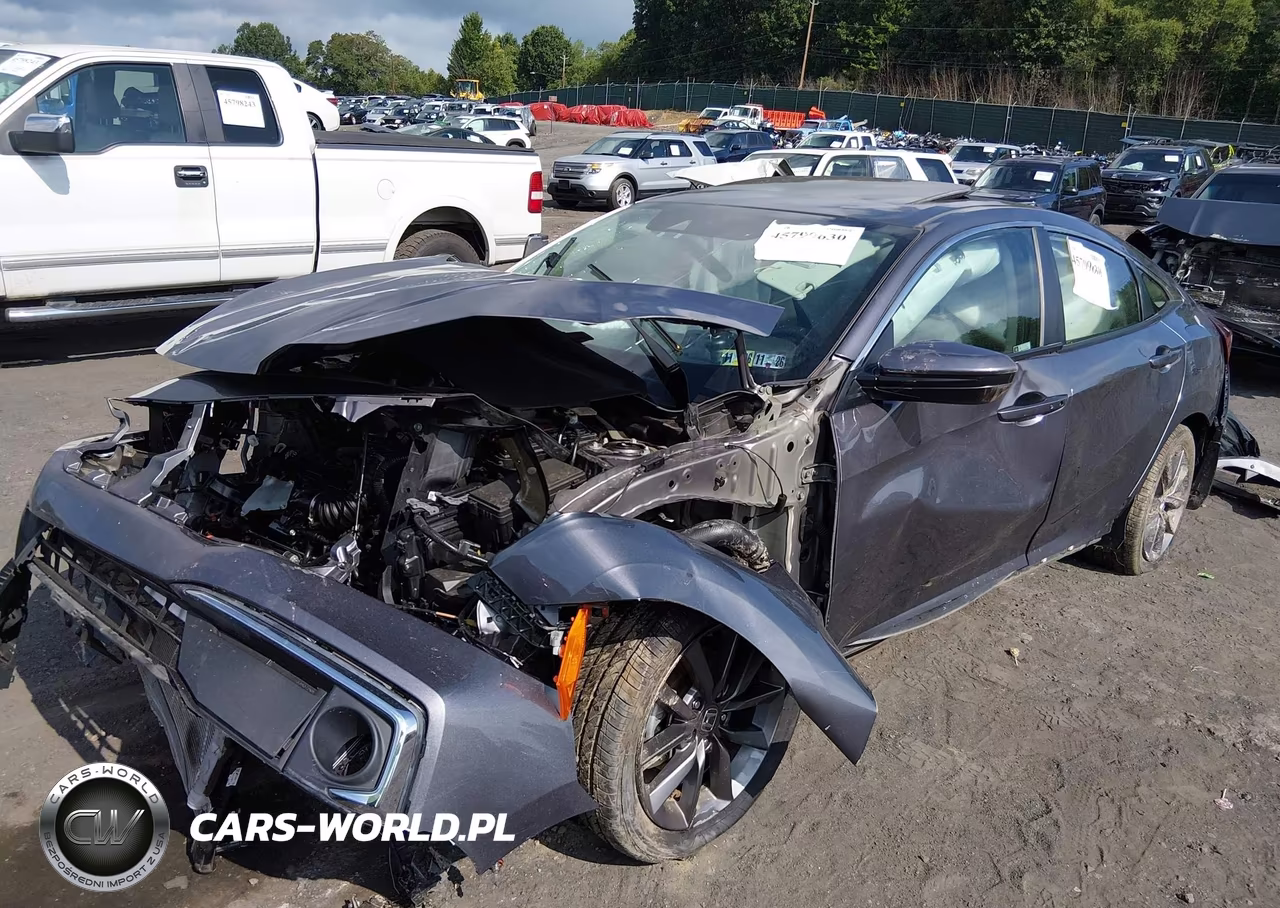 2020 Honda Civic Ex VIN:19XFC1F30LE200588 - 2