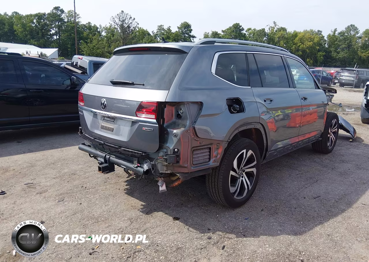 2021 Volkswagen Atlas 3.6L V6 Sel Premium VIN:1V2TR2CA2MC577389 - 4