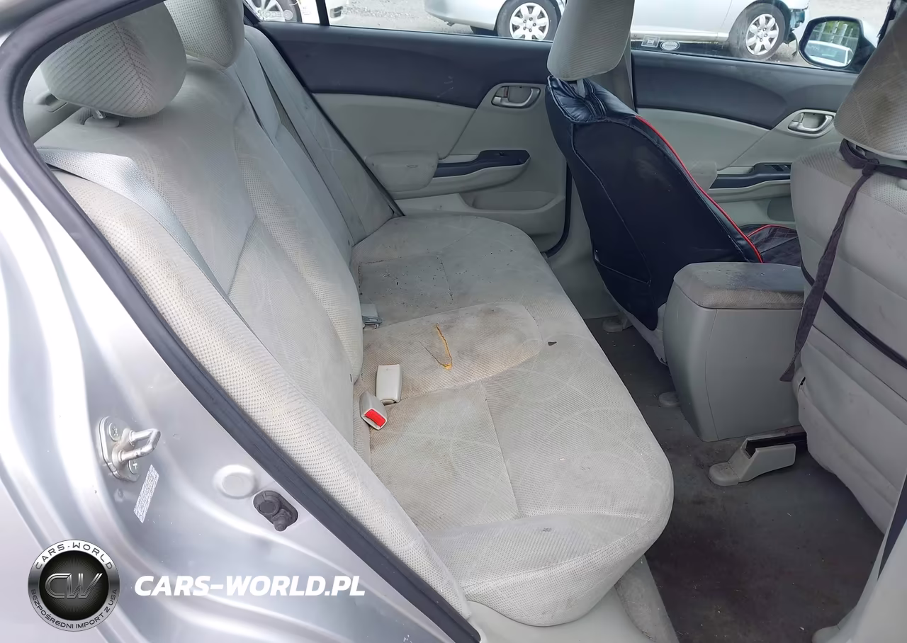 2012 Honda Civic Lx VIN:2HGFB2F54CH317428 - 8