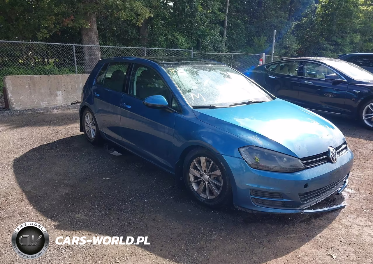 2016 Volkswagen Golf Tsi S 4-Door VIN:3VW217AUXGM000785 - 1