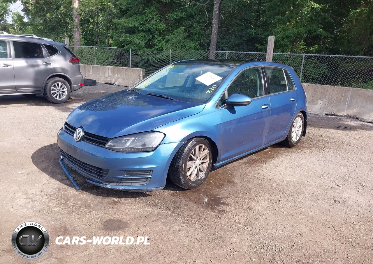 2016 Volkswagen Golf Tsi S 4-Door VIN:3VW217AUXGM000785 - 2