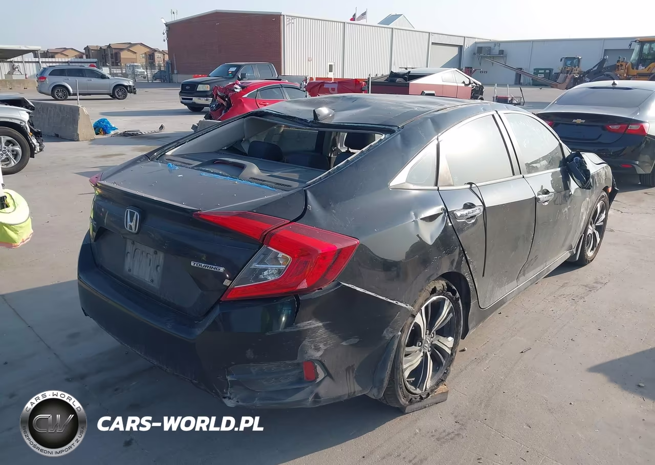 2016 Honda Civic Touring VIN:2HGFC1F92GH631210 - 4