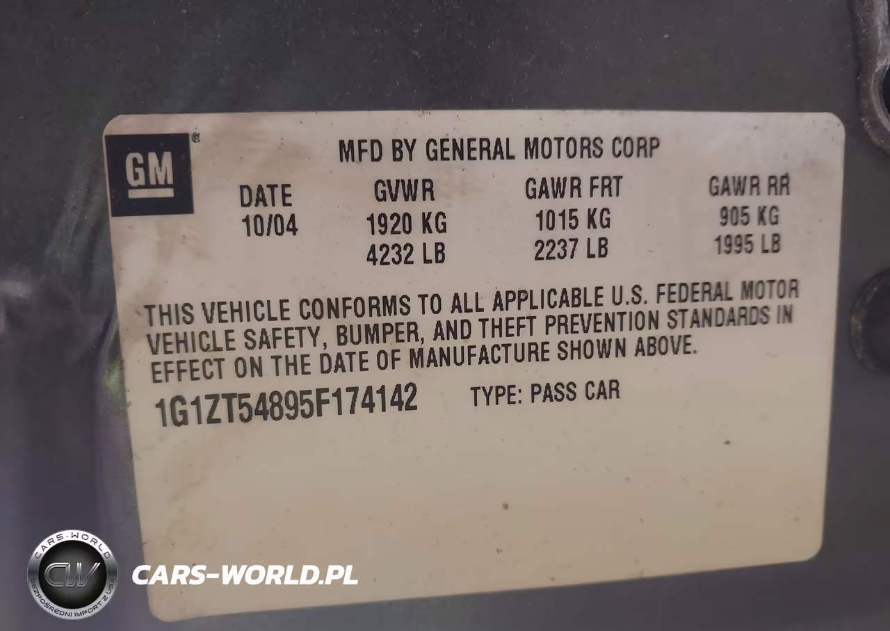 2005 Chevrolet Malibu Ls VIN:1G1ZT54895F174142 - 9