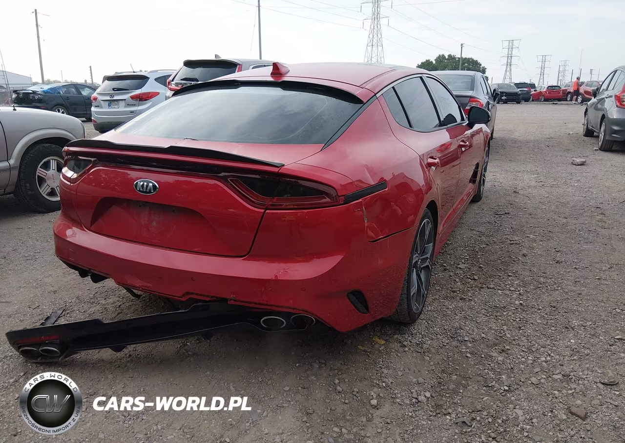 2018 Kia Stinger Gt2 VIN:KNAE55LC9J6020298 - 4