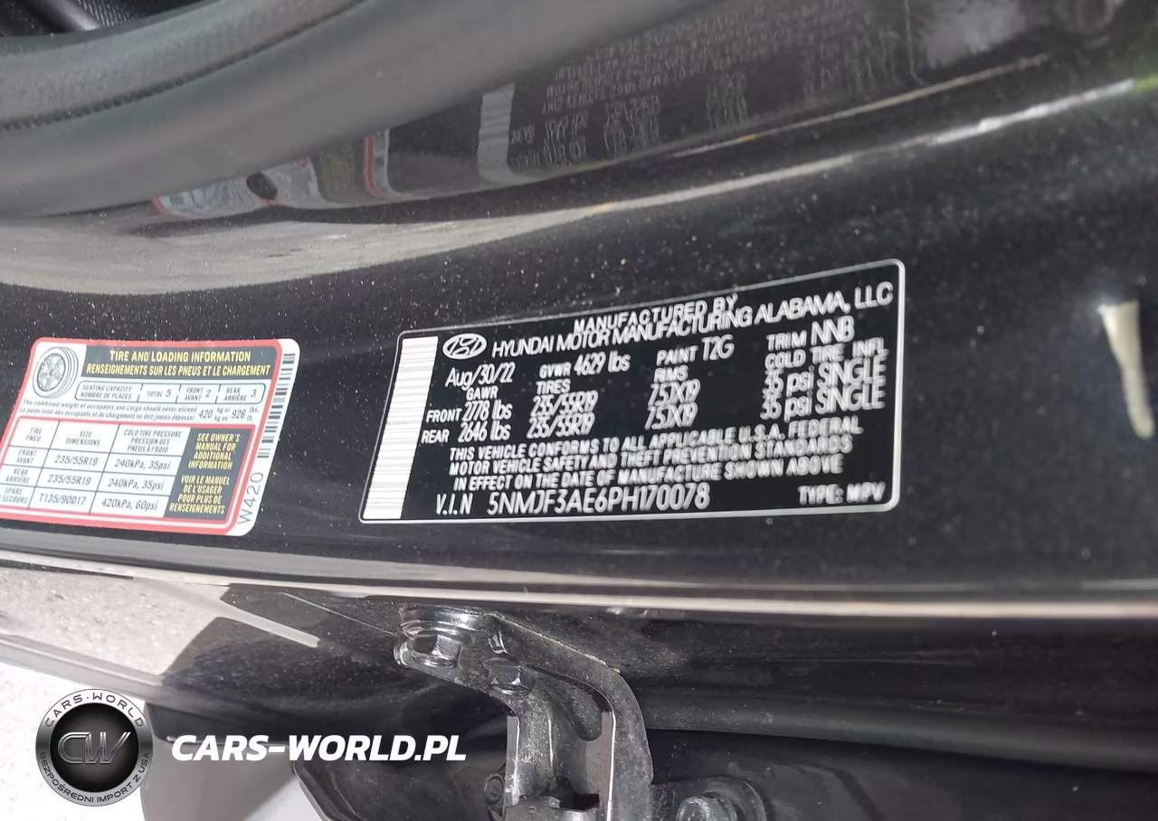 2023 Hyundai Tucson Sel VIN:5NMJF3AE6PH170078 - 9