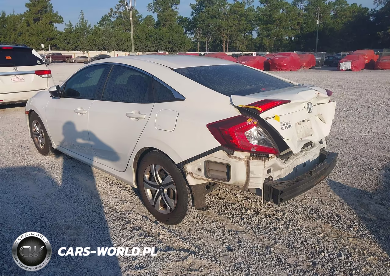 2018 Honda Civic Lx VIN:19XFC2F56JE008581 - 3