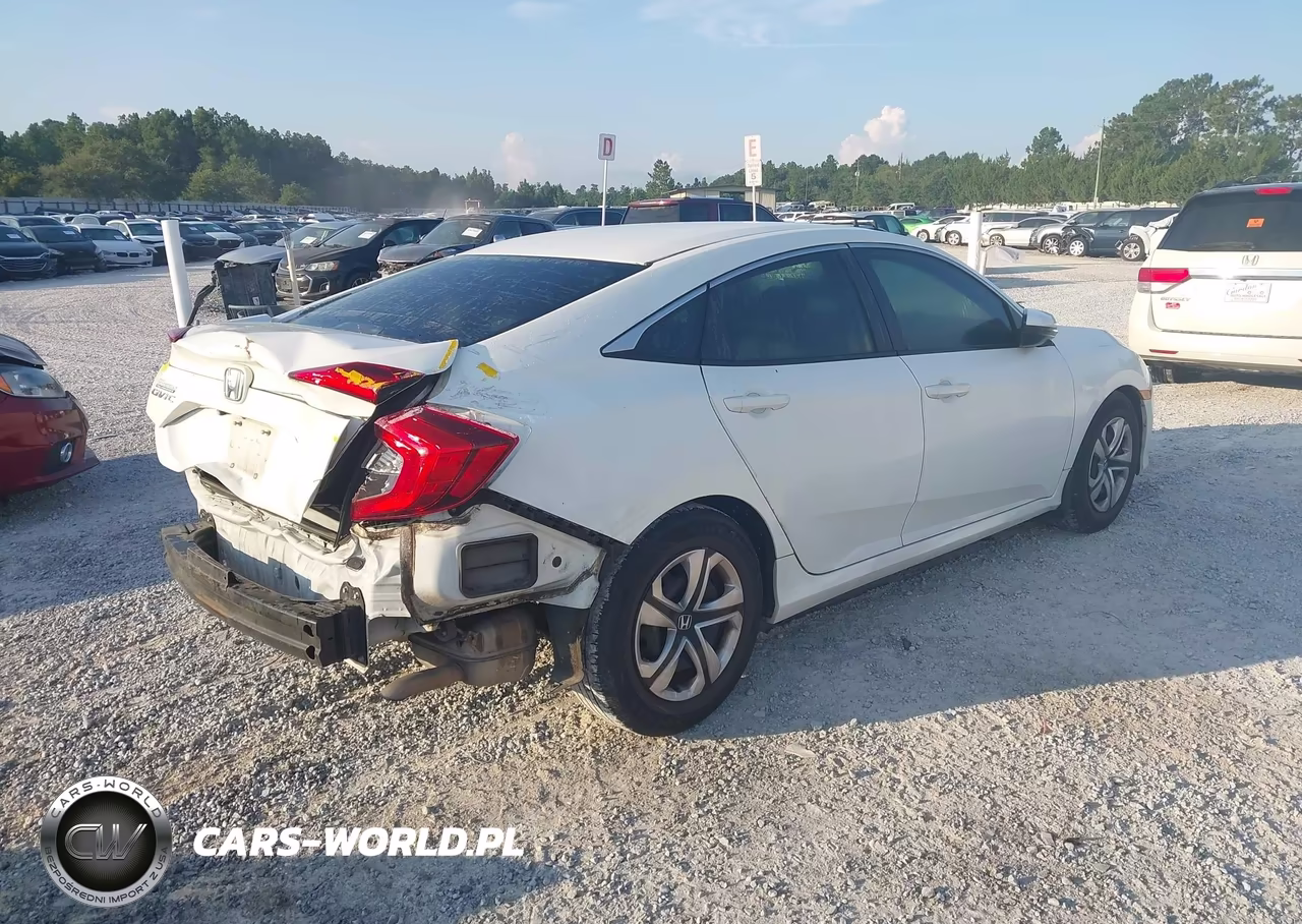 2018 Honda Civic Lx VIN:19XFC2F56JE008581 - 4