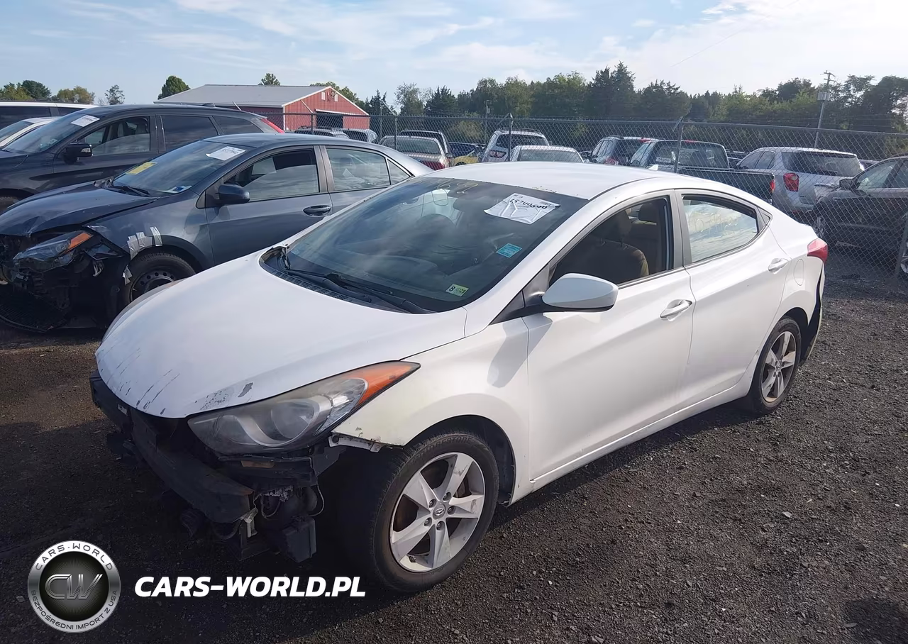 2012 Hyundai Elantra Gls VIN:5NPDH4AE1CH067905 - 2