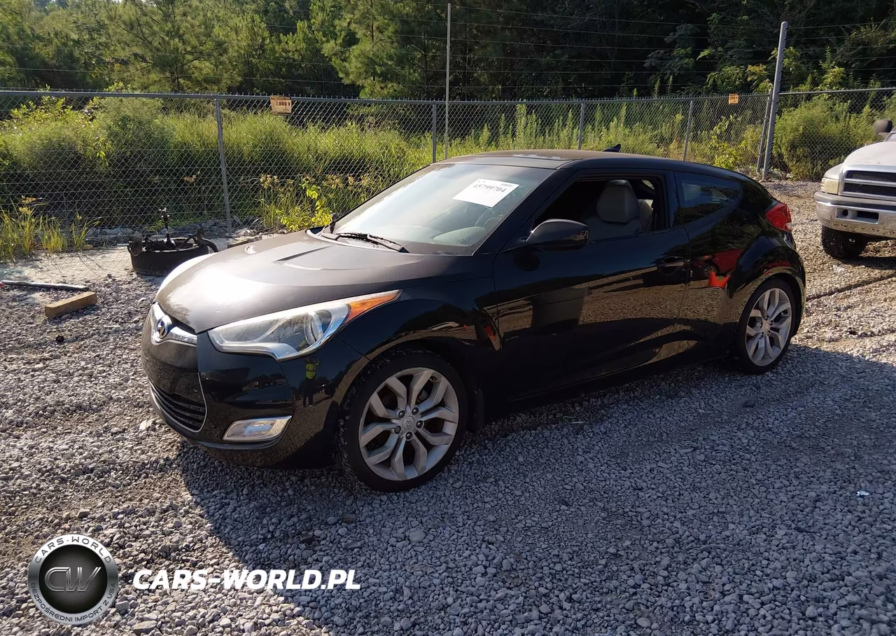 2012 Hyundai Veloster Base W-Gray VIN:KMHTC6AD1CU060225 - 2