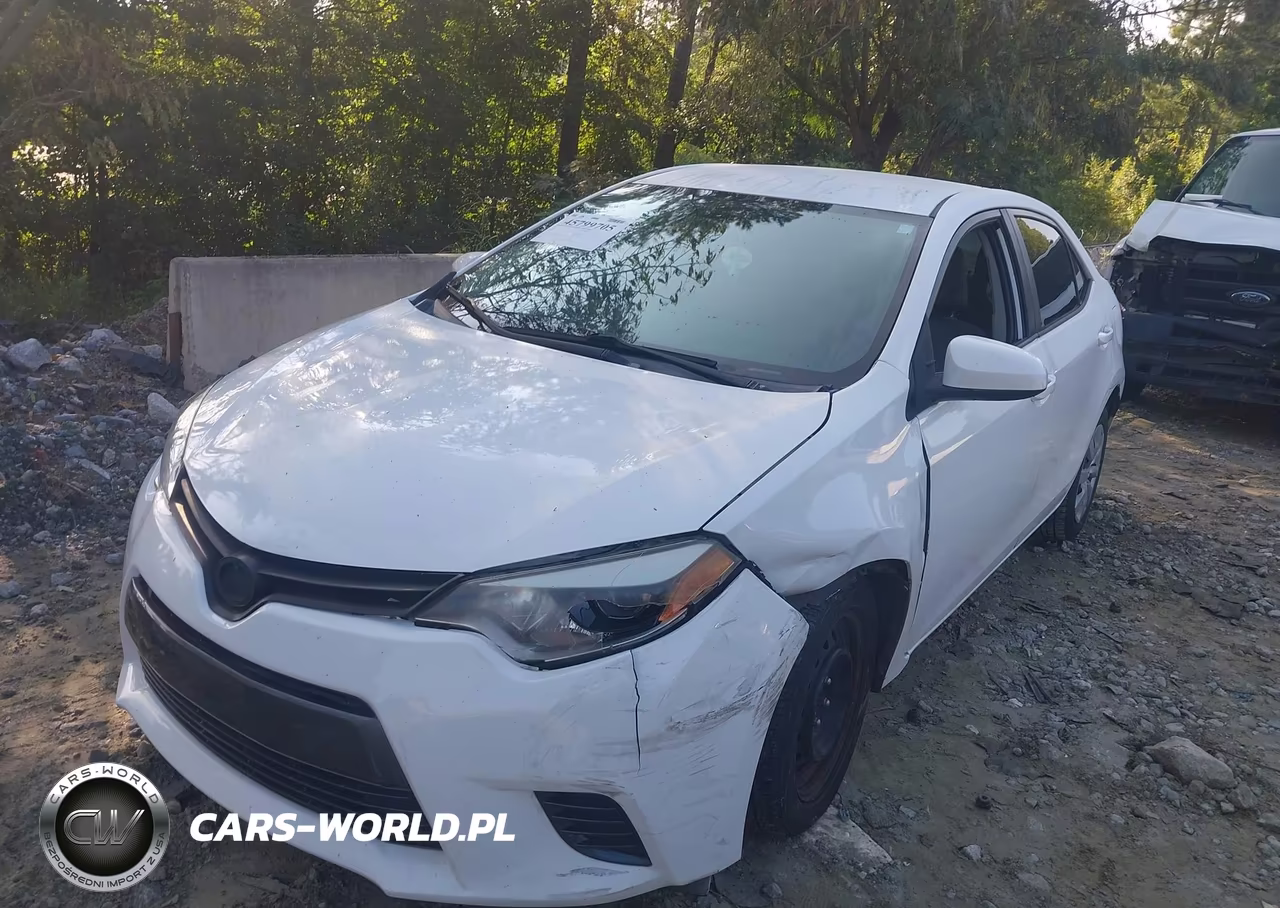 2015 Toyota Corolla Le VIN:2T1BURHE9FC341641 - 2
