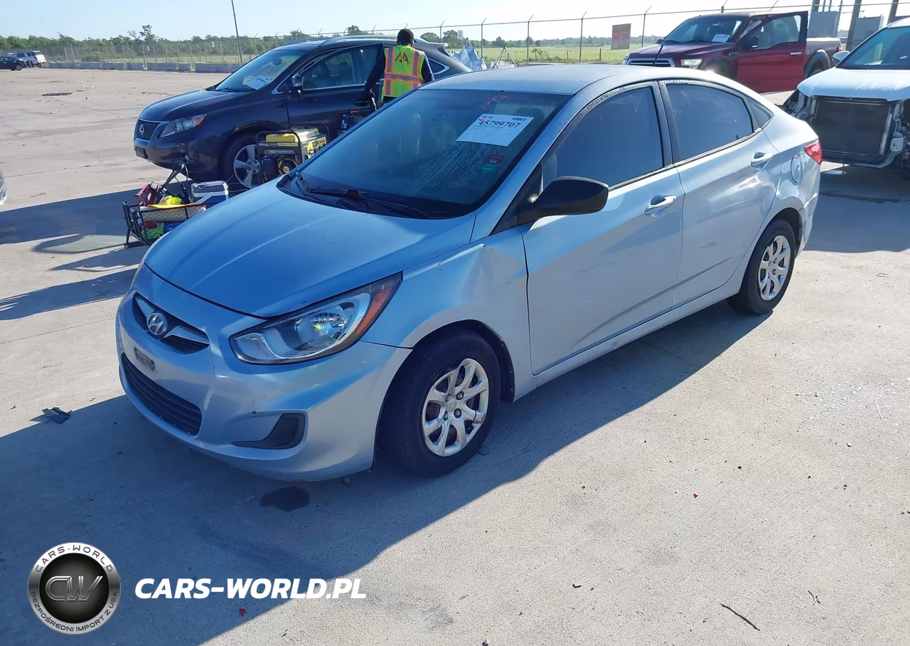 2013 Hyundai Accent Gls VIN:KMHCT4AE6DU397052 - 2