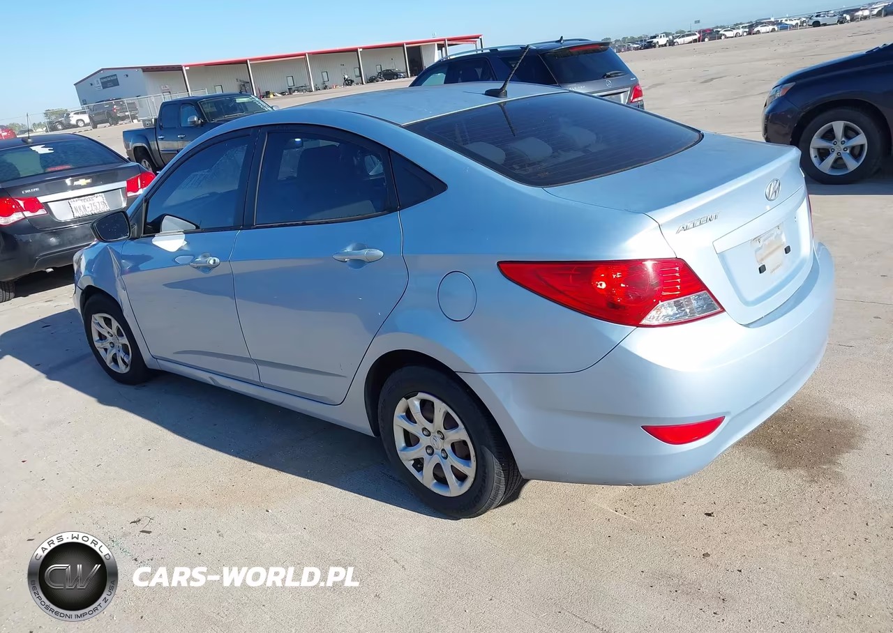 2013 Hyundai Accent Gls VIN:KMHCT4AE6DU397052 - 3