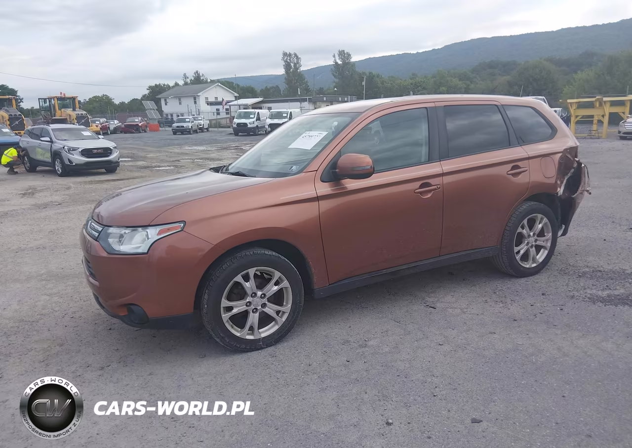 2014 Mitsubishi Outlander Se VIN:JA4AD3A37EZ010850 - 2