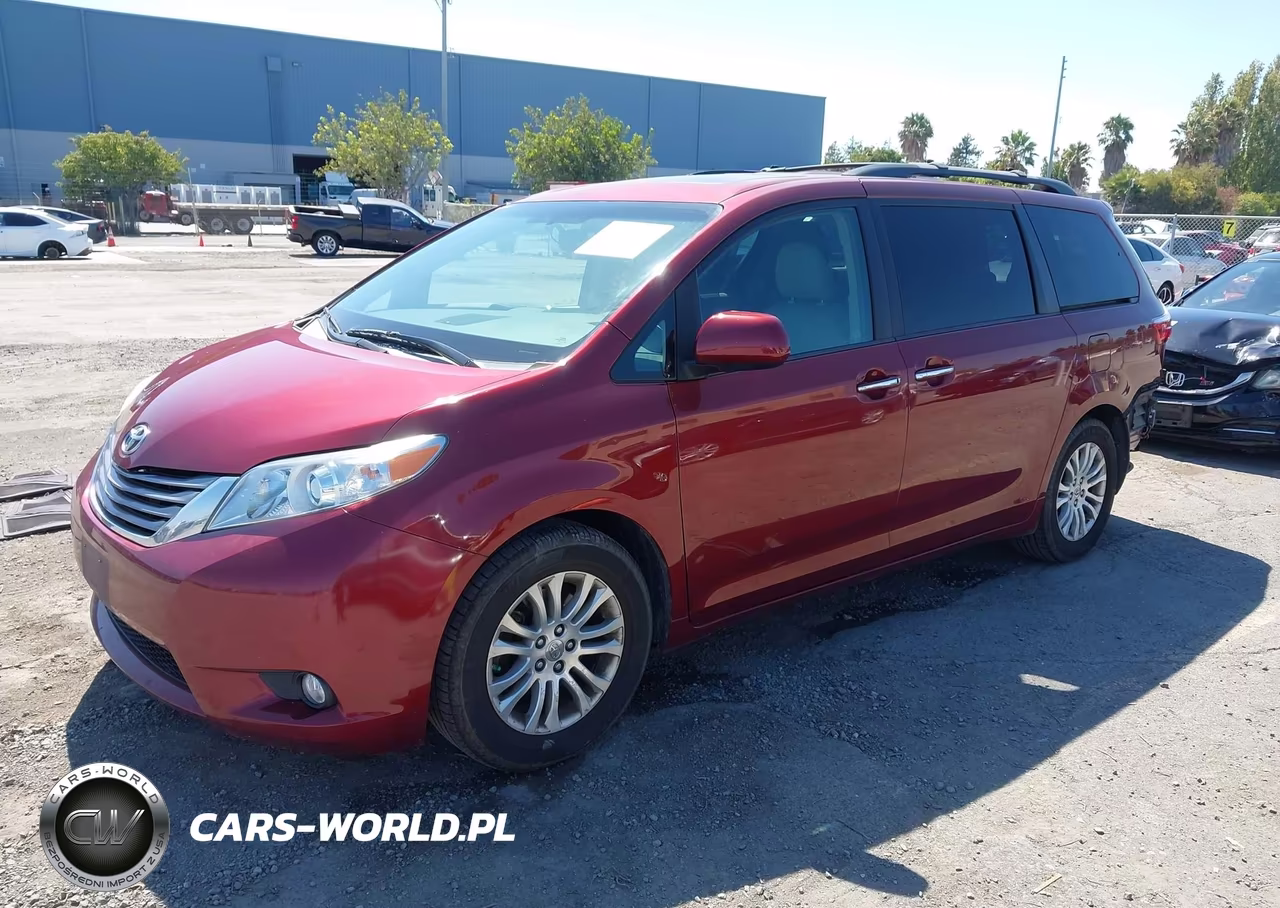 2015 Toyota Sienna Xle Premium 8 Passenger VIN:5TDYK3DC9FS672437 - 2