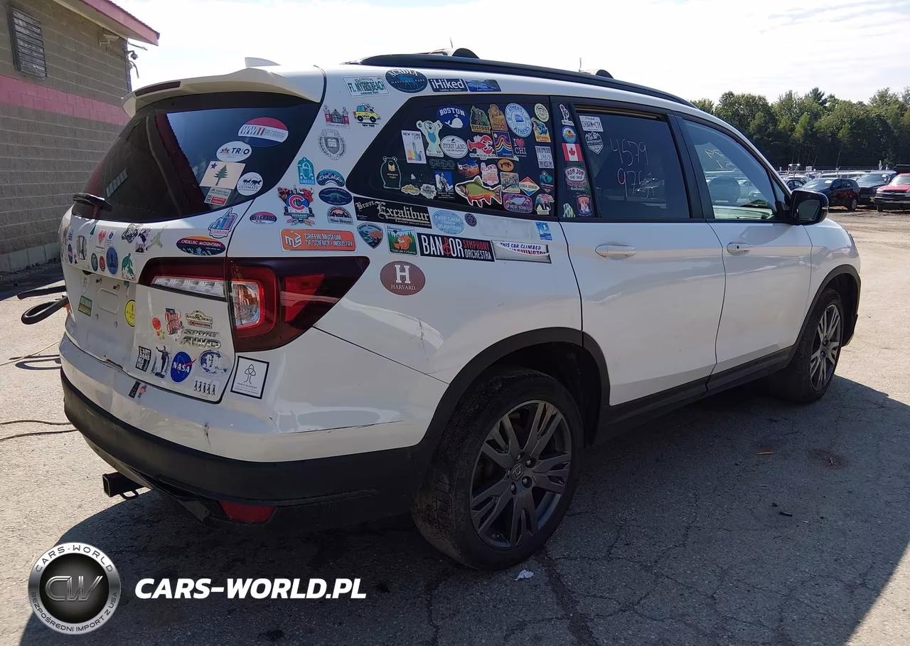 2022 Honda Pilot Awd Sport VIN:5FNYF6H38NB069448 - 4