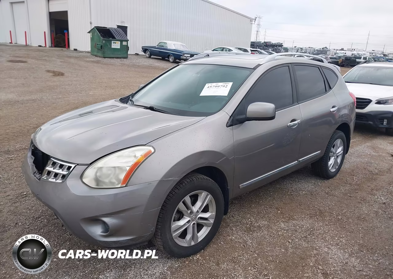 2012 Nissan Rogue Sv VIN:JN8AS5MT5CW608151 - 2