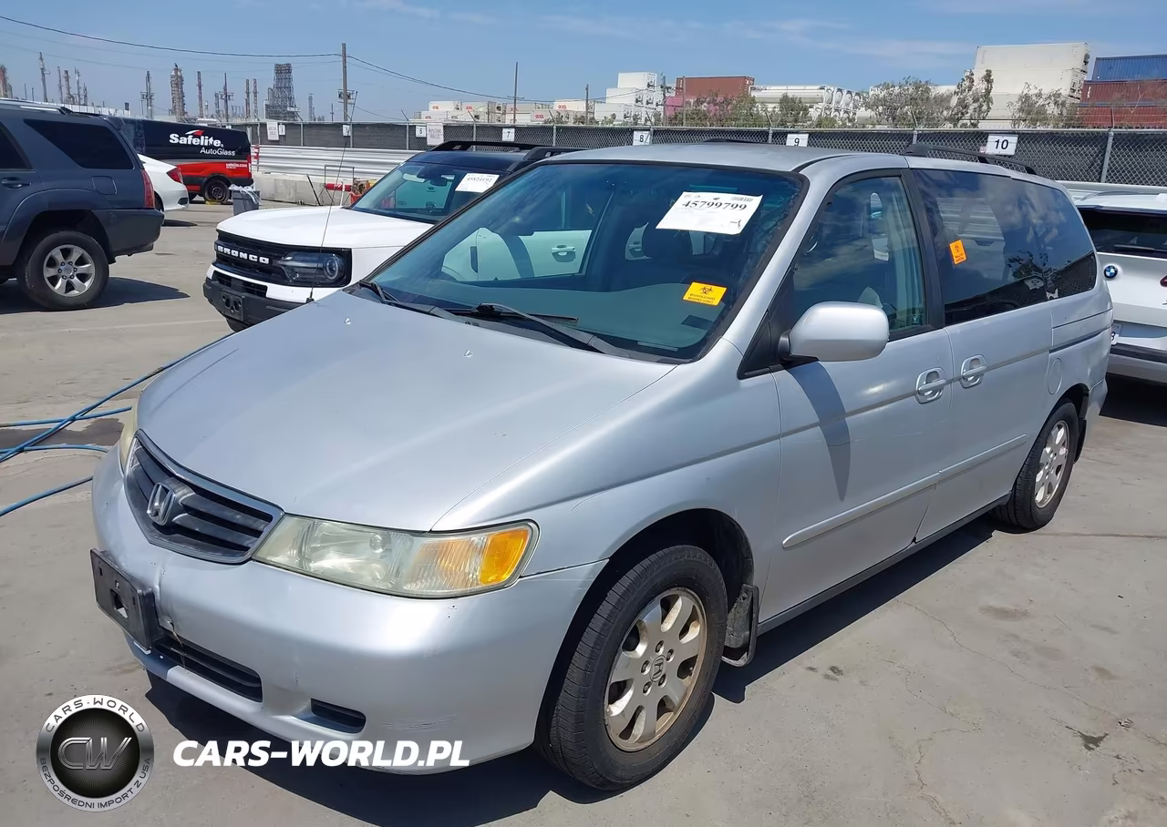 2002 Honda Odyssey Ex-L VIN:2HKRL18952H541882 - 2