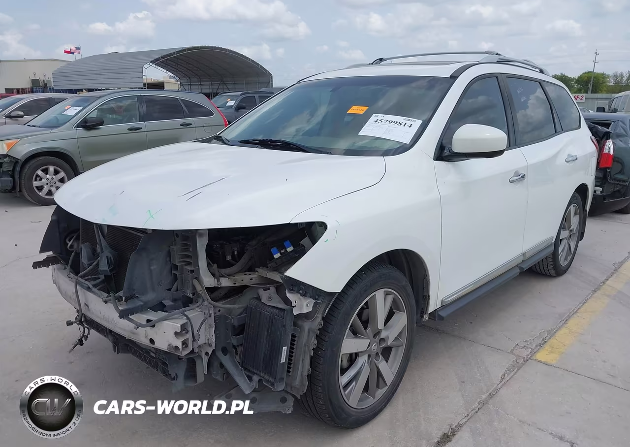 2013 Nissan Pathfinder Platinum VIN:5N1AR2MN8DC677017 - 2