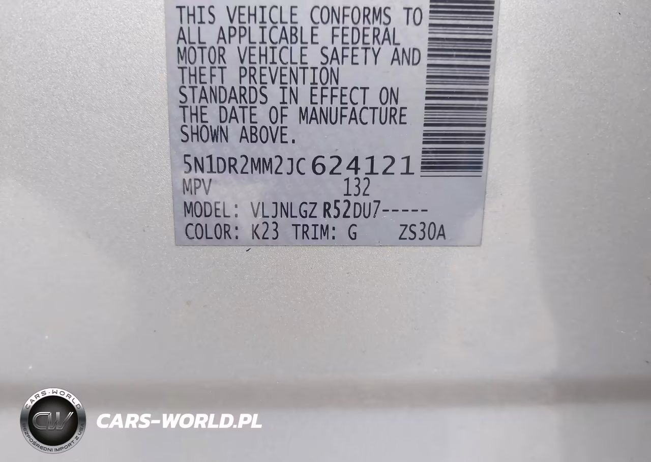 2018 Nissan Pathfinder Sl VIN:5N1DR2MM2JC624121 - 9