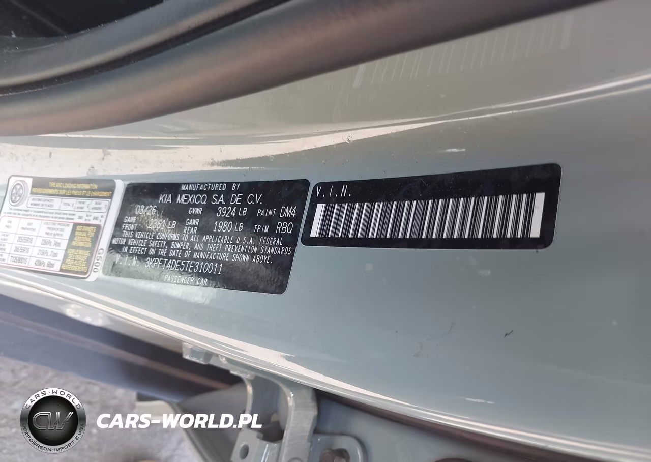 2026 Kia K4 Lxs VIN:3KPFT4DE5TE310011 - 9