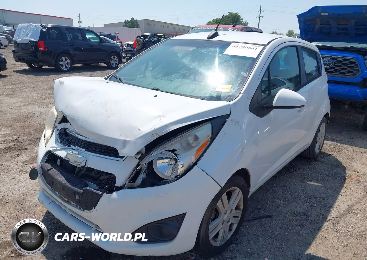 2015 Chevrolet Spark 1Lt Cvt VIN:KL8CD6S9XFC725962 - 2