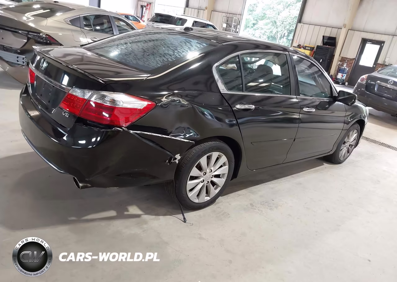 2015 Honda Accord Ex-L V-6 VIN:1HGCR3F86FA007539 - 4