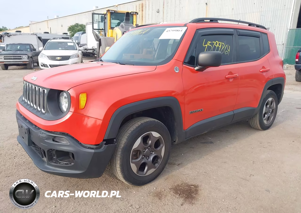 2017 Jeep Renegade Sport VIN:ZACCJBABXHPE57510 - 2