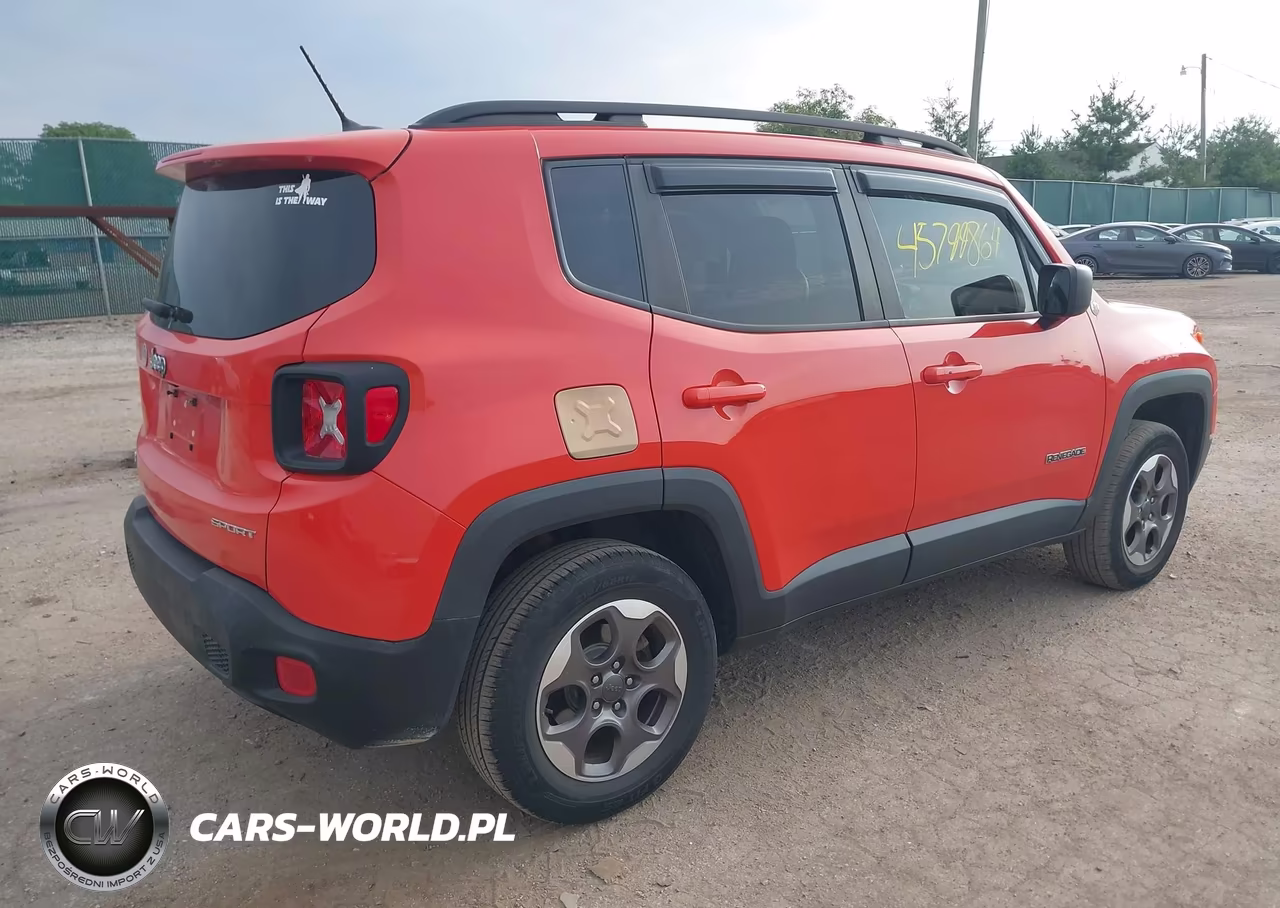 2017 Jeep Renegade Sport VIN:ZACCJBABXHPE57510 - 4