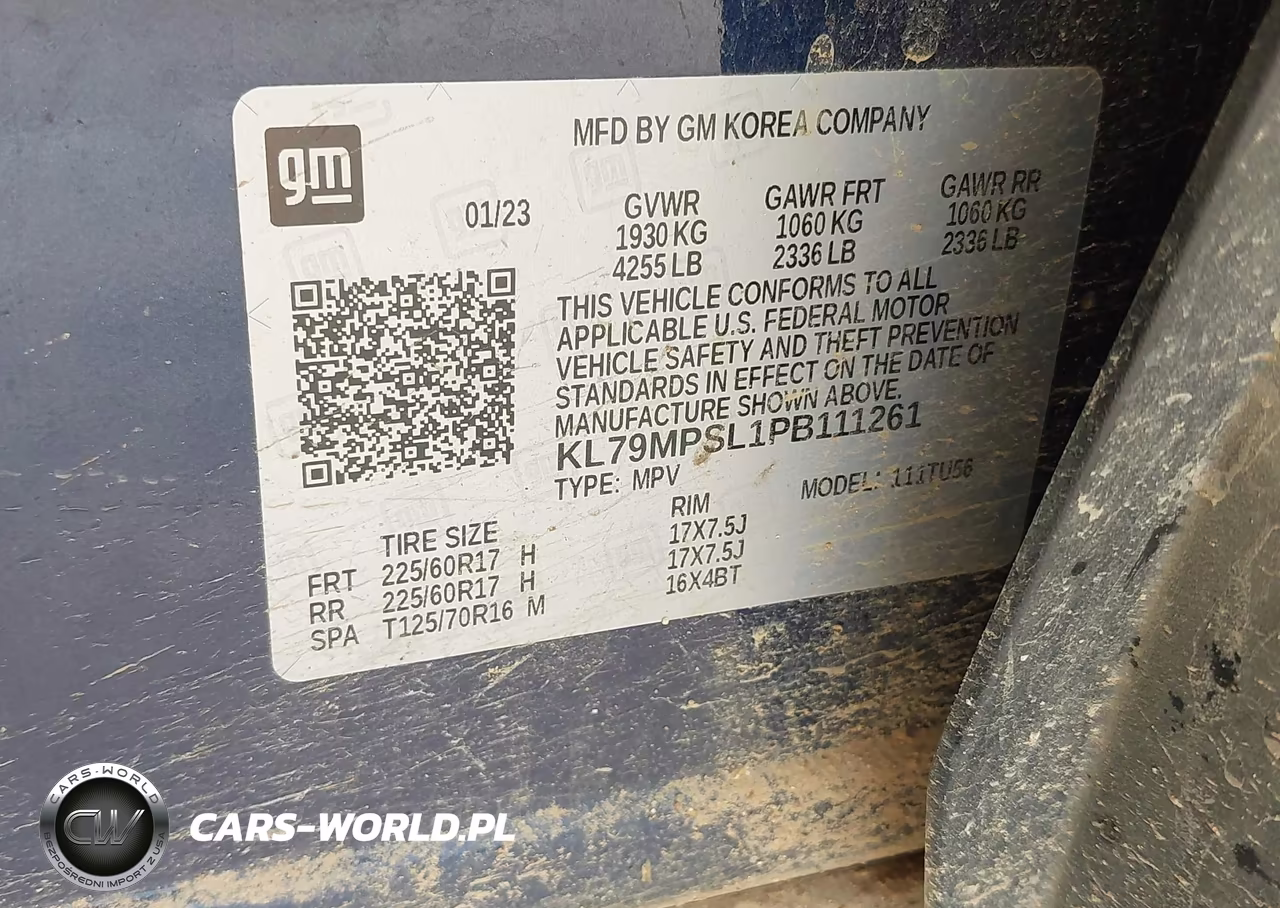 2023 Chevrolet Trailblazer Fwd Lt VIN:KL79MPSL1PB111261 - 9