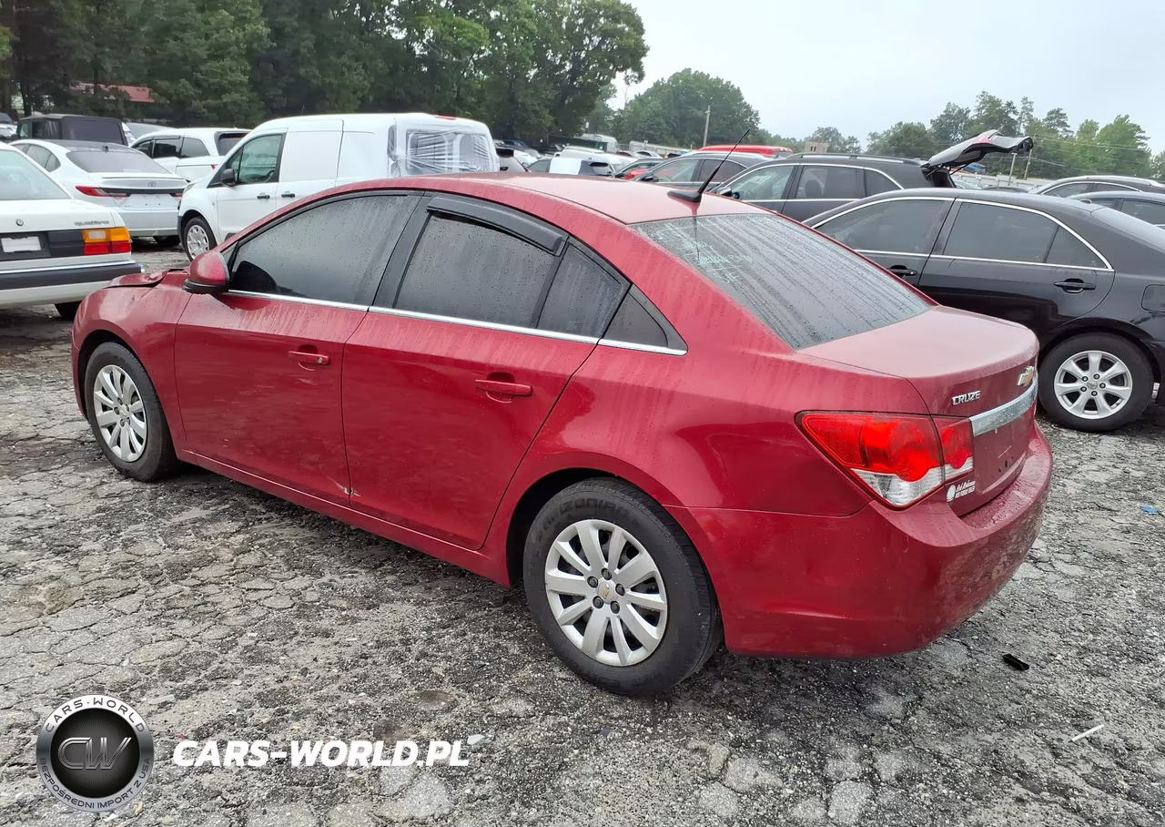 2011 Chevrolet Cruze 1Lt VIN:1G1PF5S93B7102997 - 3