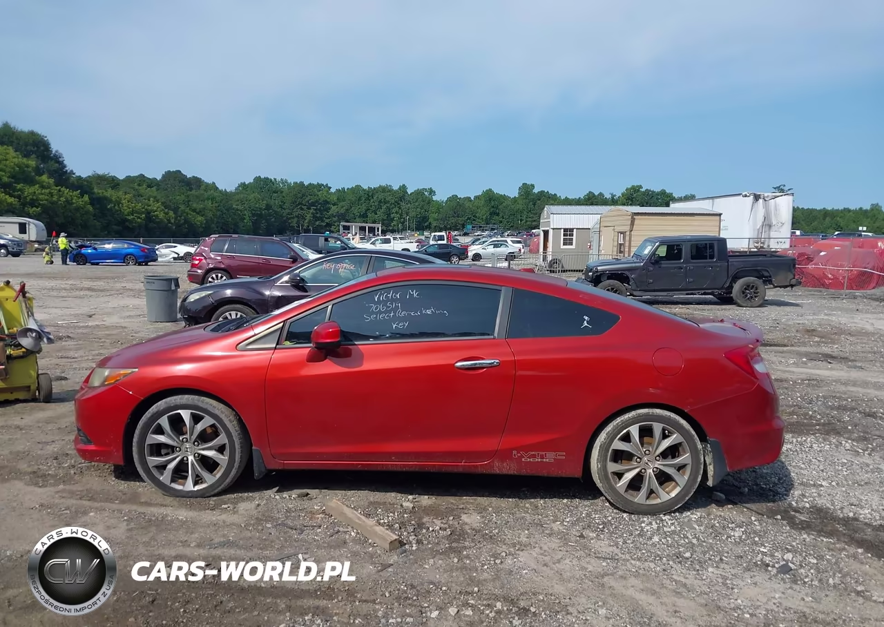 2012 Honda Civic Si VIN:2HGFG4A57CH706519 - 14