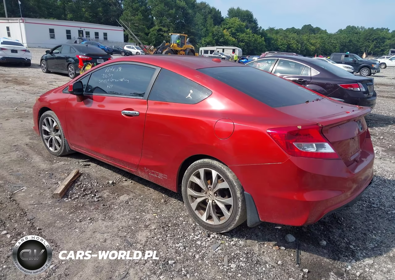 2012 Honda Civic Si VIN:2HGFG4A57CH706519 - 3