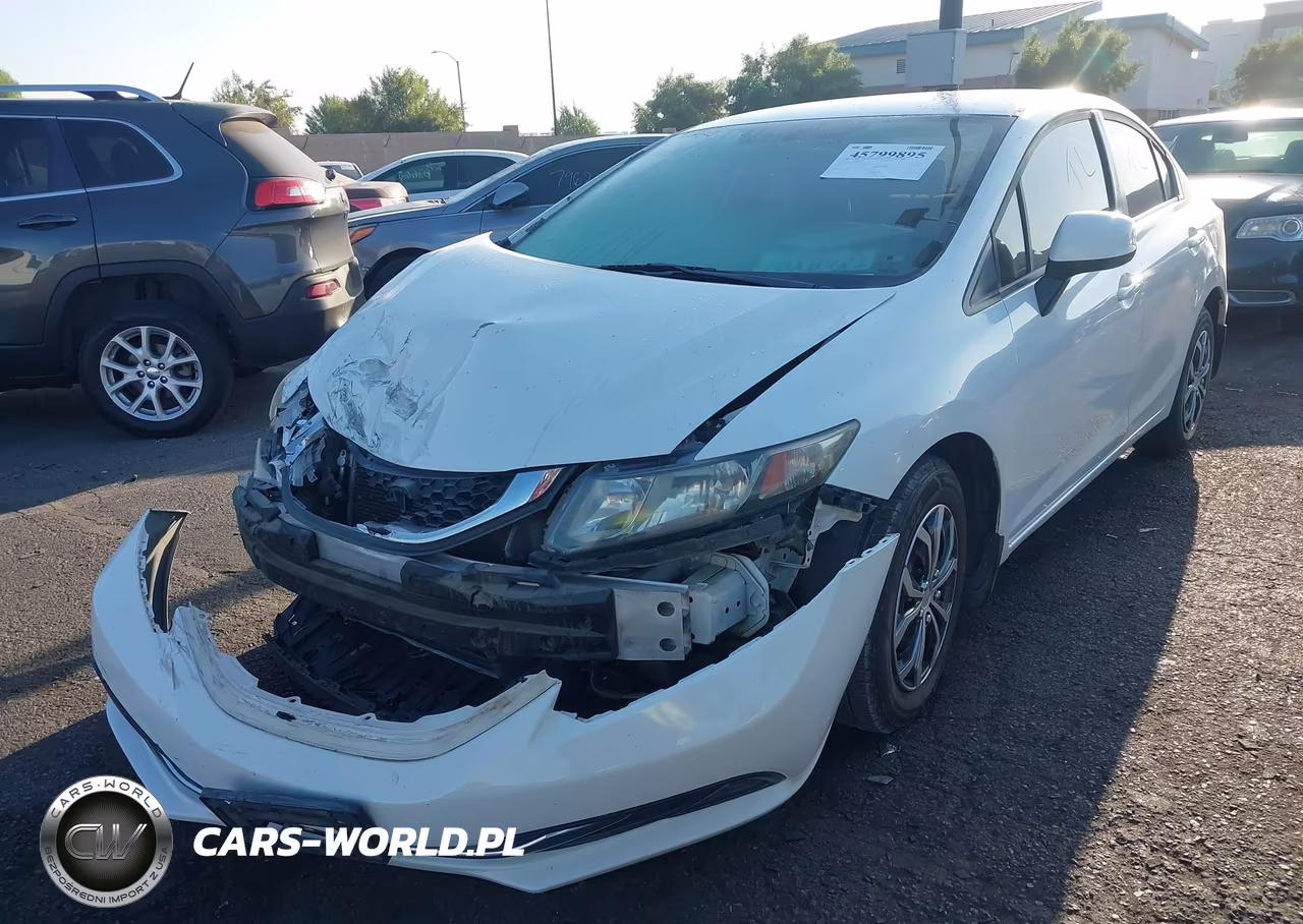 2013 Honda Civic Lx VIN:19XFB2F57DE267054 - 2